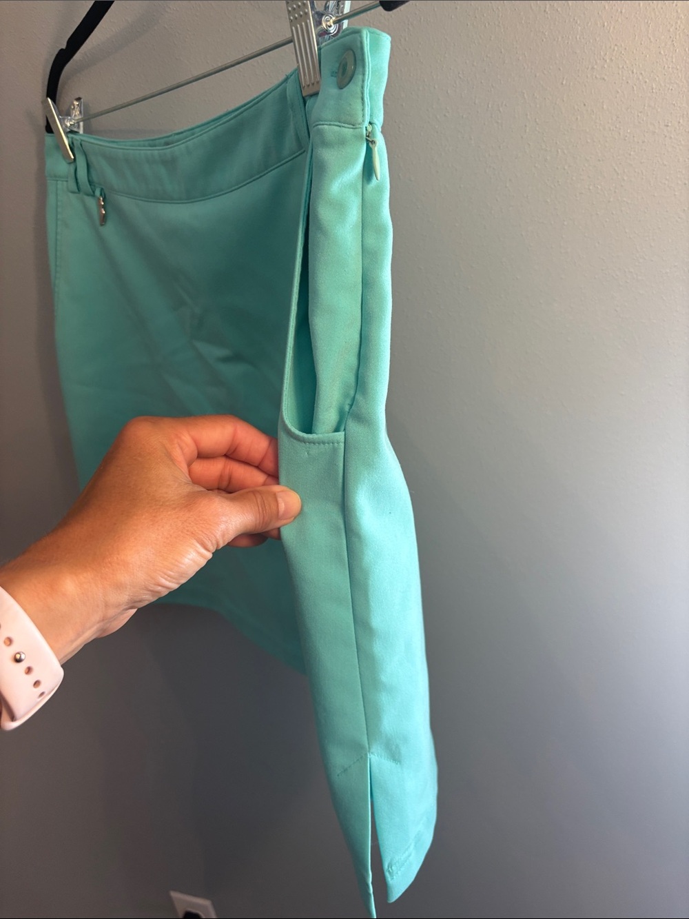 Sport Haley Skort vibrant Aqua/teal with Stretch Golf Skort, SZ 10 EUC - Picture 4 of 10
